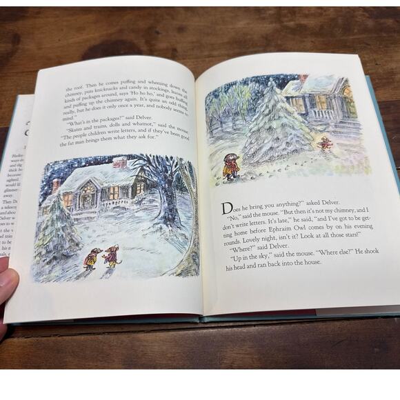 Vintage The Mole Family's Christmas By Russell Hoban '69 Hardcover & Dust Jacket - Picture 5 of 11